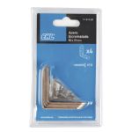 ESCUADRA &Aacute;NGULO 4unidades 60X60mm 90&ordm; PUNTA REDONDA BICROMATADO