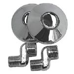 EXCENTRICAS GRIFERIA MZ GIGANTES 1/2"-3/4" 2cm JUEGO DOS UNIDADES CON FLORON