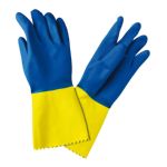 GUANTE LATEX BICOLOR REFORZAD.T6 -