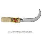 HOZ TRANCHETE COMUN 20mm PARA VENDIMIA PAJARITA MANGO MADERA