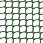 MALLA PLASTICA 2X2 1m CUADRADA VERDE