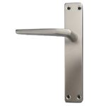 MANILLA ALUMINIO SIN PLACA 6mm CL&Aacute;SICA 110mm COLOR PLATA