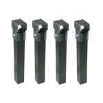 PATAS SOMIER.JGO.4 UNDS.250X30X30MM