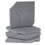 PIE CEMENTO PARASOL LATERAL 25 KG.