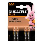 PILA DURACELL PLUS AAA LR03 BLISTER 4 PILAS