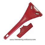 RASCADOR VITROCERAMICA PLASTICO 6cm MANGO ERGON&Oacute;MICO