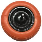 RUEDA ANTIPINCHAZO 350mm LLANTA MET&Aacute;LICA PARA CARRETILLAS DE OBRA COFAN