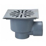 SUMIDERO SIFONICO REJILLA INOX.125X