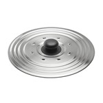 TAPADERA ANTIVAHO ACERO INOX.22 CM.