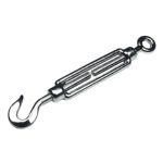 TENSOR GALVANIZADO PARA CABLE ANILLA-GANCHO DE 5MM.